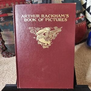 Arthur Rackham’s Book of Pictures 1979 Vintage Book.